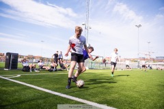 20240502 under finalen mellan Industriell Ekonomi och Industriell Ekonomi i Chalmersmästerskapen i Fotboll 2 maj 2024 på Heden i Göteborg.