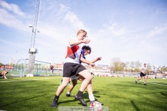 20240502 under finalen mellan Industriell Ekonomi och Industriell Ekonomi i Chalmersmästerskapen i Fotboll 2 maj 2024 på Heden i Göteborg.