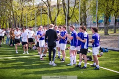 20240502 under finalen mellan Industriell Ekonomi och Industriell Ekonomi i Chalmersmästerskapen i Fotboll 2 maj 2024 på Heden i Göteborg.