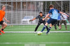 20240825 under fotbollsmatchen mellan FC Fiskebäck och Hemske Fc  i Korpen Göteborg den 25 augusti 2024 på Heden i Göteborg.