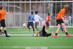 20240825 under fotbollsmatchen mellan FC Fiskebäck och Hemske Fc  i Korpen Göteborg den 25 augusti 2024 på Heden i Göteborg.