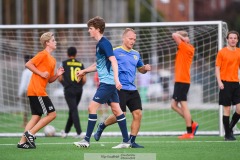 20240825 under fotbollsmatchen mellan FC Fiskebäck och Hemske Fc  i Korpen Göteborg den 25 augusti 2024 på Heden i Göteborg.