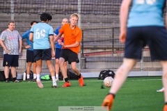 20240825 under fotbollsmatchen mellan FC Fiskebäck och Hemske Fc  i Korpen Göteborg den 25 augusti 2024 på Heden i Göteborg.