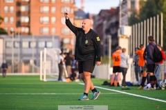 20240825 under fotbollsmatchen mellan FC Fiskebäck och Hemske Fc  i Korpen Göteborg den 25 augusti 2024 på Heden i Göteborg.