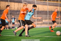 20240825 under fotbollsmatchen mellan FC Fiskebäck och Hemske Fc  i Korpen Göteborg den 25 augusti 2024 på Heden i Göteborg.