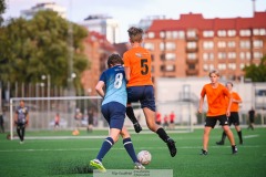 20240825 under fotbollsmatchen mellan FC Fiskebäck och Hemske Fc  i Korpen Göteborg den 25 augusti 2024 på Heden i Göteborg.