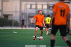 20240825 under fotbollsmatchen mellan FC Fiskebäck och Hemske Fc  i Korpen Göteborg den 25 augusti 2024 på Heden i Göteborg.