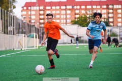 20240825 under fotbollsmatchen mellan FC Fiskebäck och Hemske Fc  i Korpen Göteborg den 25 augusti 2024 på Heden i Göteborg.