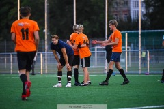 20240825 under fotbollsmatchen mellan FC Fiskebäck och Hemske Fc  i Korpen Göteborg den 25 augusti 2024 på Heden i Göteborg.