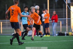 20240825 under fotbollsmatchen mellan FC Fiskebäck och Hemske Fc  i Korpen Göteborg den 25 augusti 2024 på Heden i Göteborg.