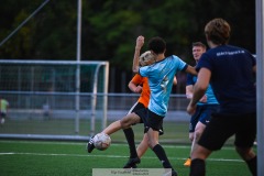 20240825 under fotbollsmatchen mellan FC Fiskebäck och Hemske Fc  i Korpen Göteborg den 25 augusti 2024 på Heden i Göteborg.