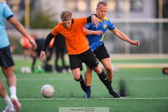 20240825 under fotbollsmatchen mellan FC Fiskebäck och Hemske Fc  i Korpen Göteborg den 25 augusti 2024 på Heden i Göteborg.