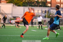 20240825 under fotbollsmatchen mellan FC Fiskebäck och Hemske Fc  i Korpen Göteborg den 25 augusti 2024 på Heden i Göteborg.