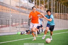 20240825 under fotbollsmatchen mellan FC Fiskebäck och Hemske Fc  i Korpen Göteborg den 25 augusti 2024 på Heden i Göteborg.