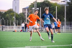 20240825 under fotbollsmatchen mellan FC Fiskebäck och Hemske Fc  i Korpen Göteborg den 25 augusti 2024 på Heden i Göteborg.