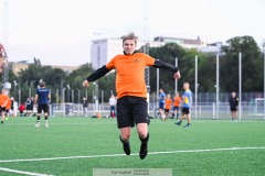 20240825 under fotbollsmatchen mellan FC Fiskebäck och Hemske Fc  i Korpen Göteborg den 25 augusti 2024 på Heden i Göteborg.