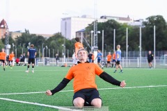 20240825 under fotbollsmatchen mellan FC Fiskebäck och Hemske Fc  i Korpen Göteborg den 25 augusti 2024 på Heden i Göteborg.