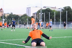 20240825 under fotbollsmatchen mellan FC Fiskebäck och Hemske Fc  i Korpen Göteborg den 25 augusti 2024 på Heden i Göteborg.