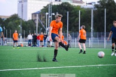 20240825 under fotbollsmatchen mellan FC Fiskebäck och Hemske Fc  i Korpen Göteborg den 25 augusti 2024 på Heden i Göteborg.