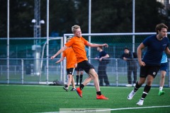 20240825 under fotbollsmatchen mellan FC Fiskebäck och Hemske Fc  i Korpen Göteborg den 25 augusti 2024 på Heden i Göteborg.