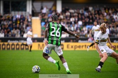 20240722 GAIS Chovanie Amatkarijo under fotbollsmatchen i Allsvenskan mellan GAIS och AIK den 22 Juli 2024 på Gamla Ullevi i Göteborg.