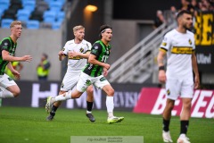 20240722 GAIS William Milovanovic under fotbollsmatchen i Allsvenskan mellan GAIS och AIK den 22 Juli 2024 på Gamla Ullevi i Göteborg.