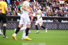 20240722 AIKs Alexander Milošević under fotbollsmatchen i Allsvenskan mellan GAIS och AIK den 22 Juli 2024 på Gamla Ullevi i Göteborg.