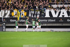 20240722 GAIS under fotbollsmatchen i Allsvenskan mellan GAIS och AIK den 22 Juli 2024 på Gamla Ullevi i Göteborg.