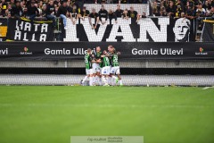 20240722 GAIS under fotbollsmatchen i Allsvenskan mellan GAIS och AIK den 22 Juli 2024 på Gamla Ullevi i Göteborg.