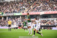 20240722 GAIS Gustav Lundgren under fotbollsmatchen i Allsvenskan mellan GAIS och AIK den 22 Juli 2024 på Gamla Ullevi i Göteborg.