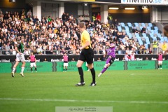 20240722 GAIS Mergim Krasniqi under fotbollsmatchen i Allsvenskan mellan GAIS och AIK den 22 Juli 2024 på Gamla Ullevi i Göteborg.