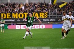 20240722 GAIS William Milovanovic under fotbollsmatchen i Allsvenskan mellan GAIS och AIK den 22 Juli 2024 på Gamla Ullevi i Göteborg.