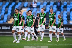 20240722 GAIS under fotbollsmatchen i Allsvenskan mellan GAIS och AIK den 22 Juli 2024 på Gamla Ullevi i Göteborg.