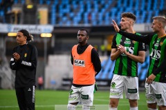 20240722 GAIS Richard Friday under fotbollsmatchen i Allsvenskan mellan GAIS och AIK den 22 Juli 2024 på Gamla Ullevi i Göteborg.