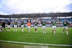 20240722 GAIS under fotbollsmatchen i Allsvenskan mellan GAIS och AIK den 22 Juli 2024 på Gamla Ullevi i Göteborg.