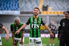 20240722 GAIS Edvin Becirovic under fotbollsmatchen i Allsvenskan mellan GAIS och AIK den 22 Juli 2024 på Gamla Ullevi i Göteborg.