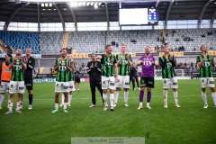 20240722 GAIS under fotbollsmatchen i Allsvenskan mellan GAIS och AIK den 22 Juli 2024 på Gamla Ullevi i Göteborg.