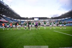 20240722 GAIS under fotbollsmatchen i Allsvenskan mellan GAIS och AIK den 22 Juli 2024 på Gamla Ullevi i Göteborg.