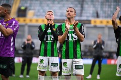 20240722 GAIS Gustav Lundgren under fotbollsmatchen i Allsvenskan mellan GAIS och AIK den 22 Juli 2024 på Gamla Ullevi i Göteborg.