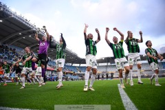 20240722 GAIS under fotbollsmatchen i Allsvenskan mellan GAIS och AIK den 22 Juli 2024 på Gamla Ullevi i Göteborg.