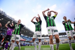 20240722 GAIS under fotbollsmatchen i Allsvenskan mellan GAIS och AIK den 22 Juli 2024 på Gamla Ullevi i Göteborg.