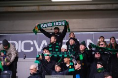20260314 Publik under fotbollsmatchen i Svenska Cupen mellan GAIS och AIK den 14 mars 2026 på Nordic Wellness Arena i Göteborg. 
Foto: Filip Kauffeldt