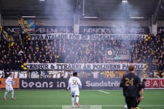 20260314 Publik under fotbollsmatchen i Svenska Cupen mellan GAIS och AIK den 14 mars 2026 på Nordic Wellness Arena i Göteborg. 
Foto: Filip Kauffeldt