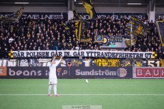 20260314 Publik under fotbollsmatchen i Svenska Cupen mellan GAIS och AIK den 14 mars 2026 på Nordic Wellness Arena i Göteborg. 
Foto: Filip Kauffeldt