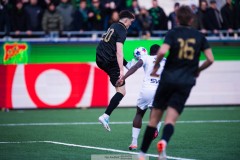 20260314 GAIS Samuel Salter under fotbollsmatchen i Svenska Cupen mellan GAIS och AIK den 14 mars 2026 på Nordic Wellness Arena i Göteborg. 
Foto: Filip Kauffeldt