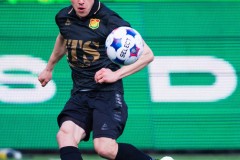20260314 GAIS Matteo de Brienne under fotbollsmatchen i Svenska Cupen mellan GAIS och AIK den 14 mars 2026 på Nordic Wellness Arena i Göteborg. 
Foto: Filip Kauffeldt