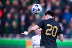 20260314 GAIS Samuel Salter under fotbollsmatchen i Svenska Cupen mellan GAIS och AIK den 14 mars 2026 på Nordic Wellness Arena i Göteborg. 
Foto: Filip Kauffeldt