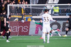 20260314 GAIS Andreas Hermansen under fotbollsmatchen i Svenska Cupen mellan GAIS och AIK den 14 mars 2026 på Nordic Wellness Arena i Göteborg. 
Foto: Filip Kauffeldt