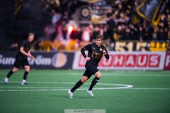 20260314 GAIS Kevin Holmén under fotbollsmatchen i Svenska Cupen mellan GAIS och AIK den 14 mars 2026 på Nordic Wellness Arena i Göteborg. 
Foto: Filip Kauffeldt