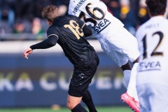 20260314 AIKs Zadok Yohanna under fotbollsmatchen i Svenska Cupen mellan GAIS och AIK den 14 mars 2026 på Nordic Wellness Arena i Göteborg. 
Foto: Filip Kauffeldt